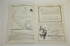 1928 Playbill for Cohans Theatre w/ Alex Smith Back Cover Lucky Strike Ad