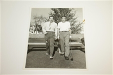 Ed Sullivan Signed Letter & Wire Photo of Entertainer Playing Golf JSA ALOA