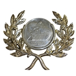 Tony Jacklins 2008 Memorial Tournament Honoree Award Medal on Laurel Branches 
