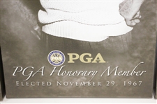 Dwight D. Eisenhower, George H.W. Bush & Gerald Ford PGA Honorary Member Canvases