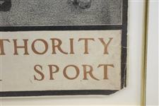 1897 Harper's Weekly National Authority on Amateur Sport Broadside by Maxfield Parrish