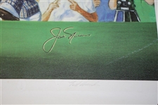 Ltd Ed Jack Nicklaus 'Golden Moment' 1986 Ted Hamlin Print #712/2000