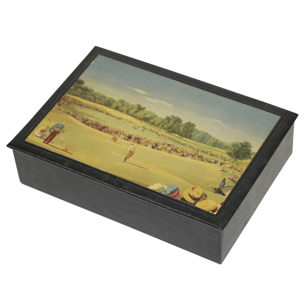 Bobby Jones Winning Putt at Winged Foot in 1929 Display Box