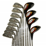 Unused Full Set of PING Eye 2 Irons & Woods - ZZ Lite Shafts - Mint Condition