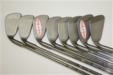 Unused Full Set of PING Eye 2 Irons & Woods - ZZ Lite Shafts - Mint Condition