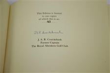 'The Aberdeen Golfers' Ltd Ed #43/200 Mint Book in Slipcase Signed by J.S.R. Cruickshank