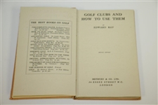 1922 'Golf Clubs and How to Use Them' Book by Edward Ray