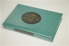 1968 'The Library of Golf 1743-1966' Book by Joe Murdoch in Slipcase & Dustcover with Card