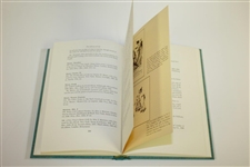1968 'The Library of Golf 1743-1966' Book by Joe Murdoch in Slipcase & Dustcover with Card