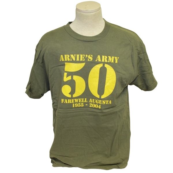 Arnies Army Farewell To Augusta 50 Years Shirt - Size Large
