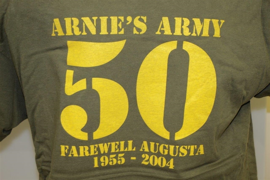 Arnie's Army 'Farewell To Augusta' 50 Years Shirt - Size Large