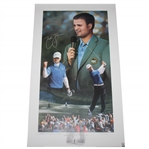 Zach Johnson Signed Ltd Ed 2007 "Masters Peace" #203/300 Print with Certificate JSA ALOA