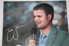 Zach Johnson Signed Ltd Ed 2007 Master's Peace #203/300 Print with Certificate JSA ALOA