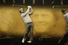 Arnold Palmer, Jack Nicklaus, & Tiger Woods Triple Signed Ltd Ed 'Legends of Golf' Print UDA 238/250