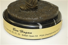 Ben Hogan Bronze/Marble Statue by Ron Tunison - Stands Over a Foot Tall - 13.5lbs!
