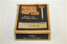 Classic Pryde's Orange Peg Tee Box with Tees