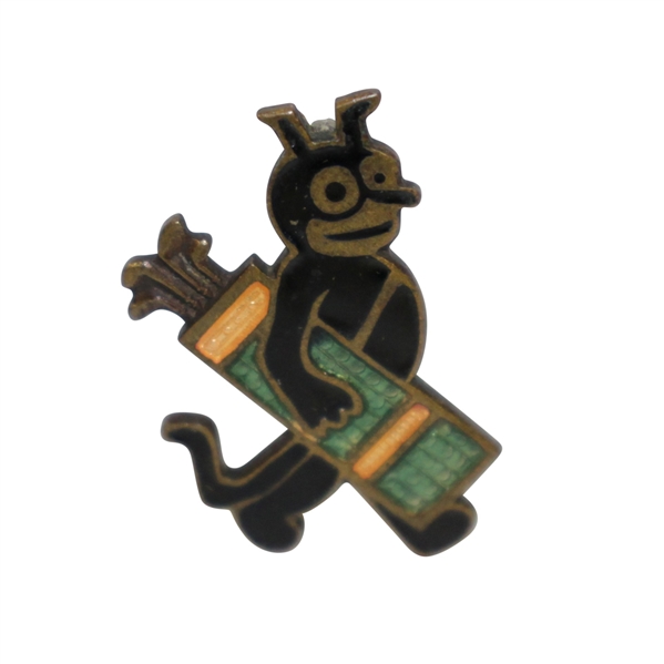 Enameled Cartoon Golf Pin