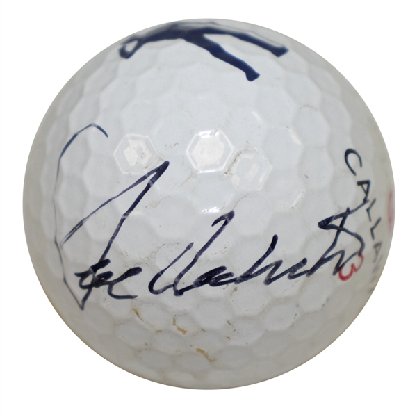 Seve Ballesteros Signed Personal Match Used Callaway Golf Ball FULL JSA