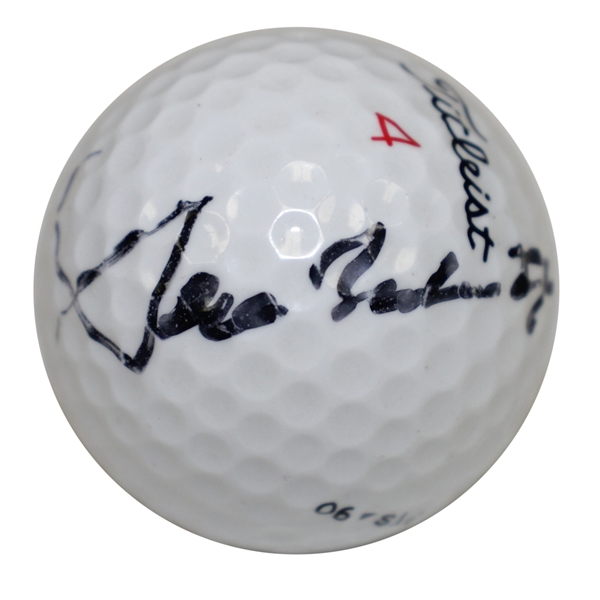 Seve Ballesteros Signed European Masters Titleist Golf Ball FULL JSA