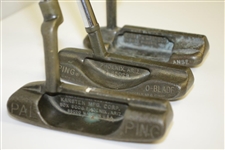 Three Karsten PING Phoenix Putters - PING PAL, PING O-Blade, & PING Anser