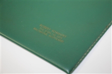 1960 Masters Tournament Press Bag Belonging to Robert Sommers with The Evening Sun