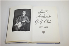 St. Andrews Golf Club 1888-1963 Ltd Ed Club History Book - Out of 500