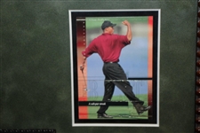 Tiger Woods Signed UDA 'The Champions Lounge' TW Renditions Framed Piece UDA