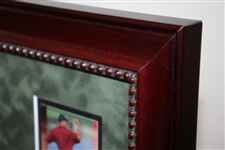 Tiger Woods Signed UDA 'The Champions Lounge' TW Renditions Framed Piece UDA