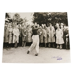 Sam Snead Signed Ltd Ed 16x20 B&W Post-Swing Photo #378/1000 BECKETT #A78687