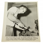 Arnold Palmer 1961 Different Stroke for Palmer in Workshop Original Photo