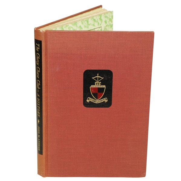 1958 Chevy Chase Club - A History: 1885-1957 Book by John M. Lynham