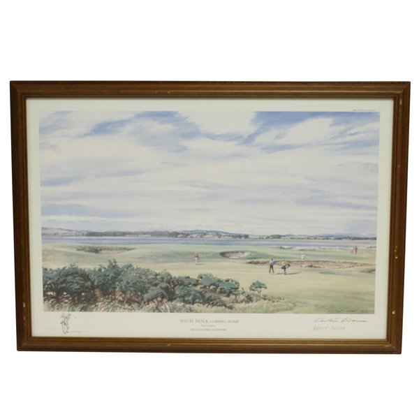Arthur Weaver High Hole - Coming Home The Eleventh Old Course Artist Proof - 1990