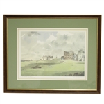 J. Fletcher Watson Ltd Ed R&A Clubhouse Print #729/850 - Framed