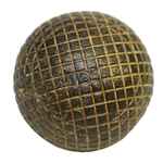 Vintage Cut Line CraigPark Gutta Percha Golf Ball - Molded 