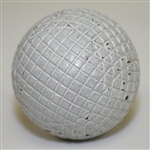 Vintage Molded Line Gutter Percha Golf Ball - Great Condition