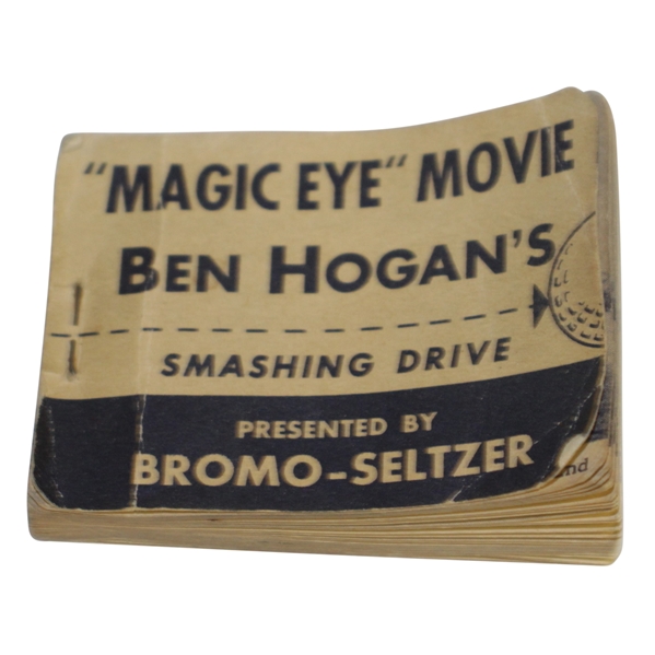 1950s Ben Hogan Heres Your Free Golf Lesson Magic-Eye Movie Flip Book