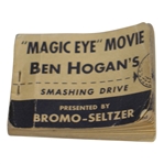 1950s Ben Hogan Heres Your Free Golf Lesson Magic-Eye Movie Flip Book