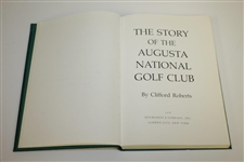 Clifford Roberts Signed 'Story of Augusta National Book' to Charles Price JSA ALOA