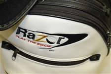 Black & White Razor 'Play the Edge' Golf Bag - Good Condition