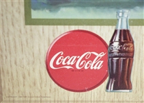 Original 1947 Bobby Jones Coca-Cola Advertising Broadside Display - Excellent Condition