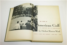 1948 'The Story of American Golf' Book by Herbert Warren Wind - 1st Edition