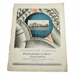 1930 PGA Championship at Fresh Meadow CC Program - Tommy Armour Winner