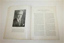 1930 PGA Championship at Fresh Meadow CC Program - Tommy Armour Winner