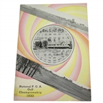 1933 PGA Championship at Blue Mound CC Program - Gene Sarazen Winner