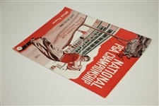 1956 PGA Championship at Blue Hill CC Program - Jack Burke Winner