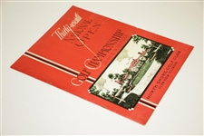 1933 US Open Championship at North Shore GC Program - Johnny Goodman Winner