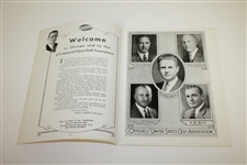 1933 US Open Championship at North Shore GC Program - Johnny Goodman Winner