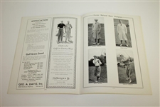 1933 US Open Championship at North Shore GC Program - Johnny Goodman Winner