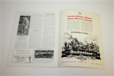 1933 US Open Championship at North Shore GC Program - Johnny Goodman Winner