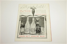1933 US Open Championship at North Shore GC Program - Johnny Goodman Winner